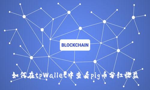 如何在tpWallet中查看pig币分红收益