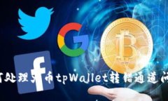 如何处理火币tpWallet转错通道问题？