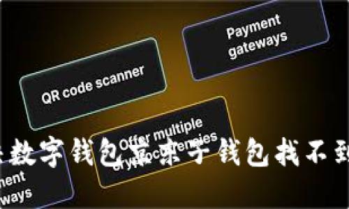 如何解决数字钱包京东子钱包找不到的问题？