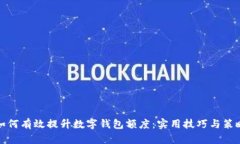 如何有效提升数字钱包额度：实用技巧与策略