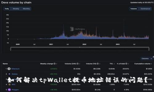 如何解决tpWallet提币地址错误的问题？