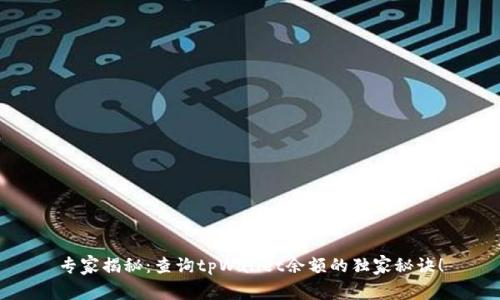 专家揭秘：查询tpWallet余额的独家秘诀！