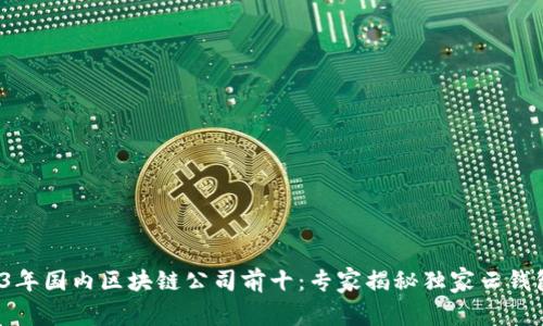 : 2023年国内区块链公司前十：专家揭秘独家云钱包秘诀！